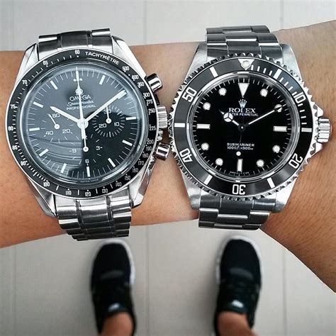 omega deep black vs rolex|Rolex submariner vs omega speedmaster.